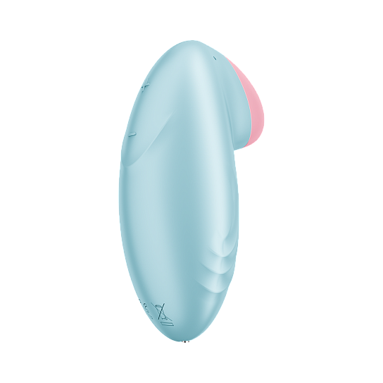 Мини-вибратор Satisfyer Tropical Tip с управлением через приложение, голубой Мини-вибратор Satisfyer Tropical Tip с управлением через приложение, голубой