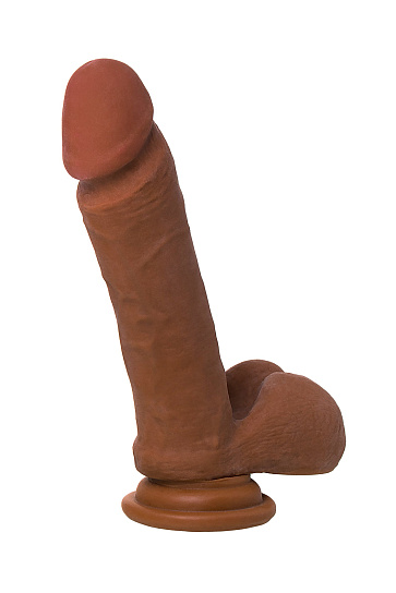 Фаллос TOYFA RealStick Elite Mulatto мулат, 16 см