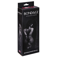 Веревка для бондажа Lola Toys Bondage Collection, черная