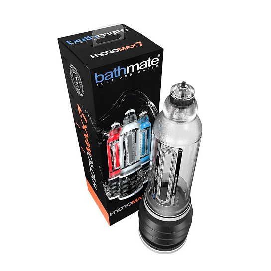 Гидропомпа Bathmate HydroMax-7, 13-18 см, прозрачная
