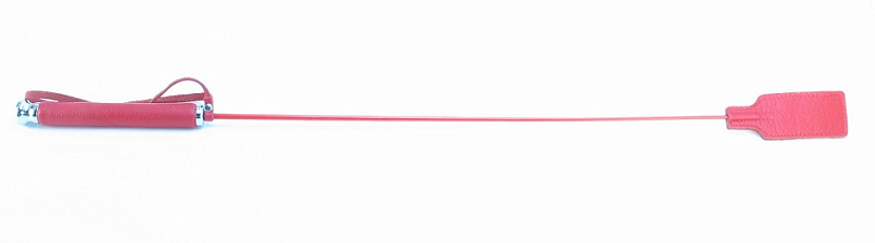 Красный стек со шлепком на конце