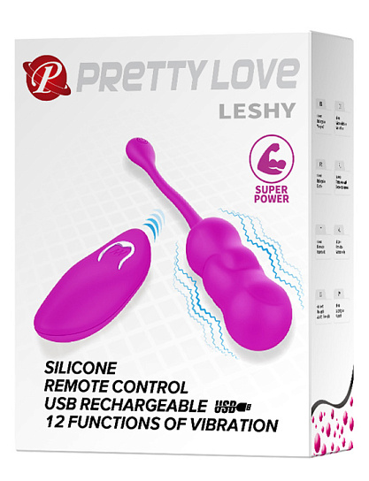 Виброяйцо с пультом управления Baile Pretty Love Leshy