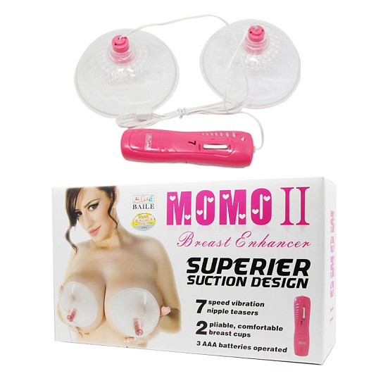 Вакуумная помпа для груди с вибрацией MOMO II