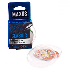 Классические презервативы в прозрачном кейсе Maxus Air Classic №3
