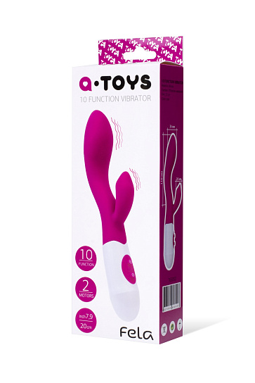 Вибратор ToyFa A-Toys Fela вагинально-клиторальный