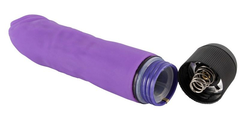 Вибратор Realistic Lover Vibrator, фиолетовый 11,5 см