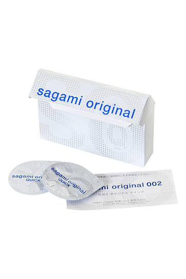 Презервативы тонкие Sagami №6 Quick Original 0,02