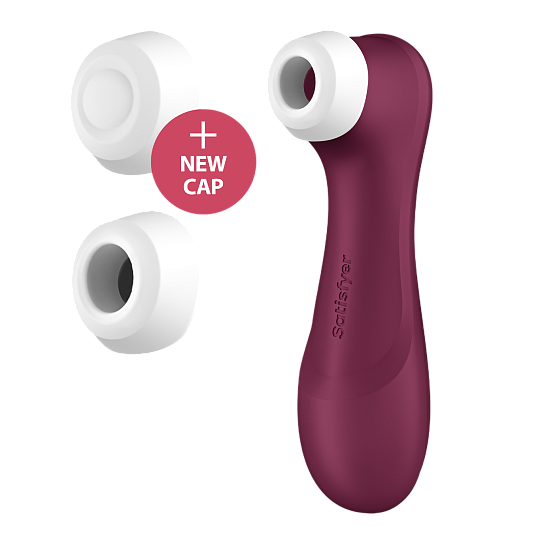 Бесконтактный стимулятор клитора Satisfyer Pro 2 Generation 3, винный