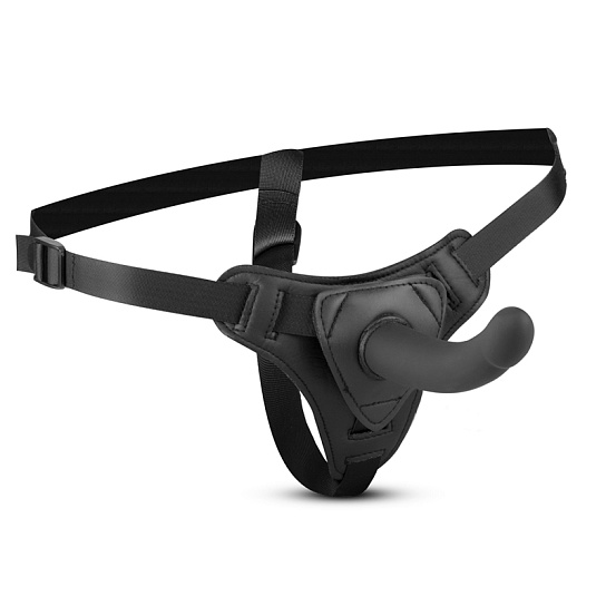 Удобный страпон с трусиками Easytoys Harness 13,5 см