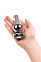 Серебристая анальная втулка Metal Plug 051 с белым кристаллом