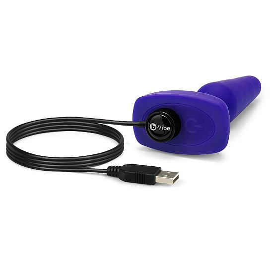 Пробка для анальной стимуляции B-Vibe Trio Plug Purple
