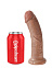Фаллос на присоске King Cock 8 реалистичный, 19 см, загорелый