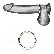 Стальное эрекционное кольцо BlueLine Steel Cock Ring 3,5 см