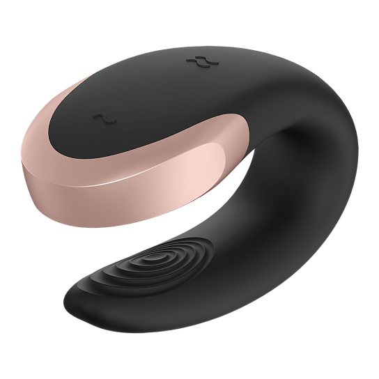 Вибратор для пар Satisfyer Double Love, черный