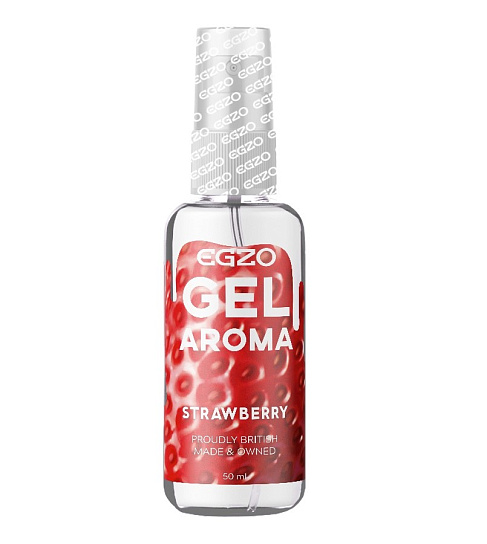 Оральная смазка - лубрикант EGZO AROMA Strawberry, 50 мл