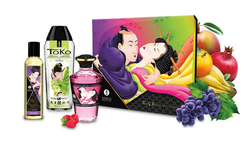 Fruity kisses набор для чувственных ласк