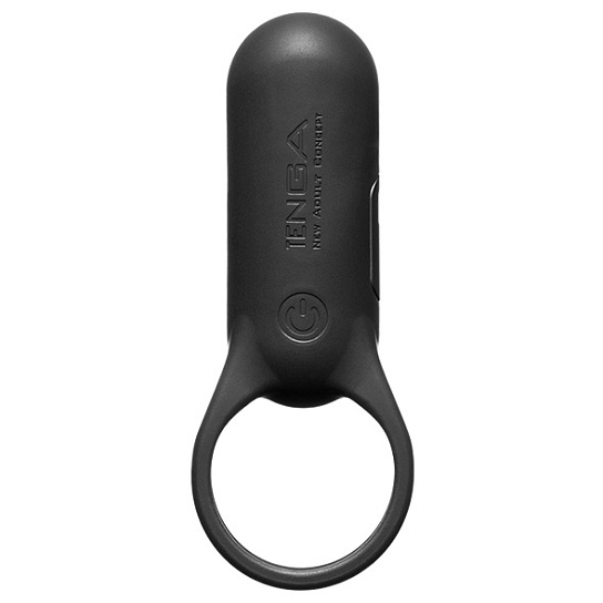 Tenga Smart Vibe Эрекционное кольцо, черное