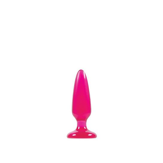 Анальная пробка мини Jelly Rancher Pleasure Plug - Mini, розовая