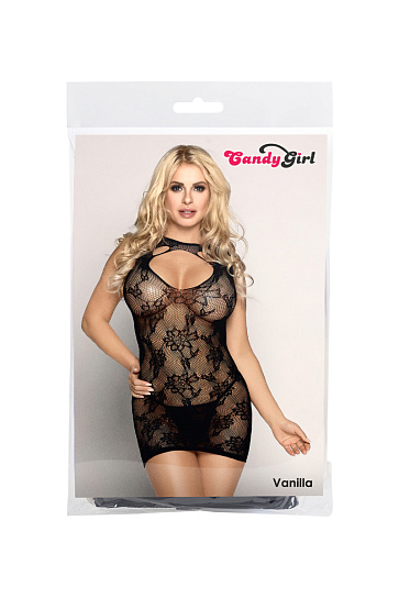 Ажурное бесшовное платье VANILLA