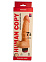 Вибромассажёр реалистичный Human Copy, телесный, 15 см