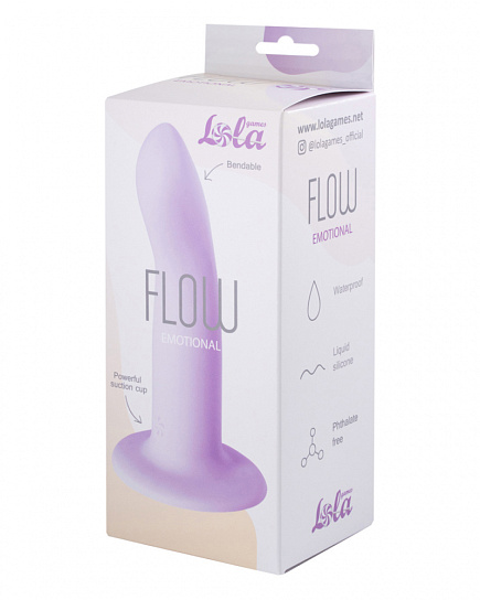 Фаллоимитатор Lola Games Flow Emotional, фиолетовый