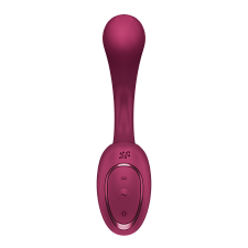 Вибратор Satisfyer G for Goddess 2 — двойная стимуляция клитора и G-точки, бордовый