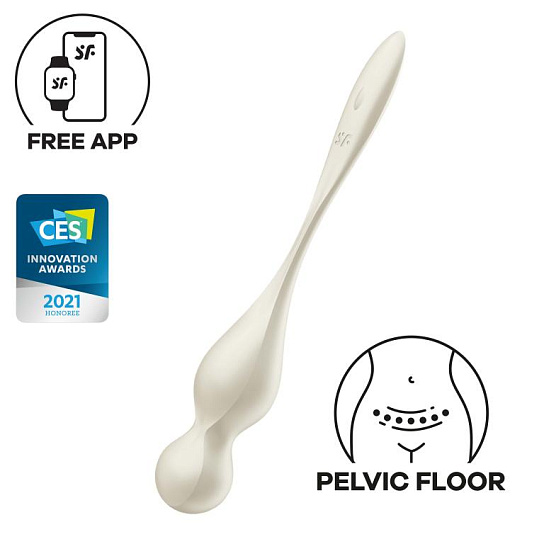 Виброшарики Love Birds 1 Satisfyer, белые