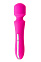 Силиконовый женский вибромассажер в стиле Magic Wand - Rockit
