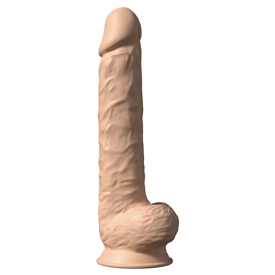Большой фаллоимитатор из мягкого силикона Adrien Lastic SileXD Model 7,15, телесный
