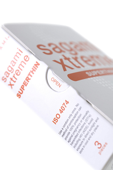 Презервативы из латекса Sagami Xtreme, 3 шт