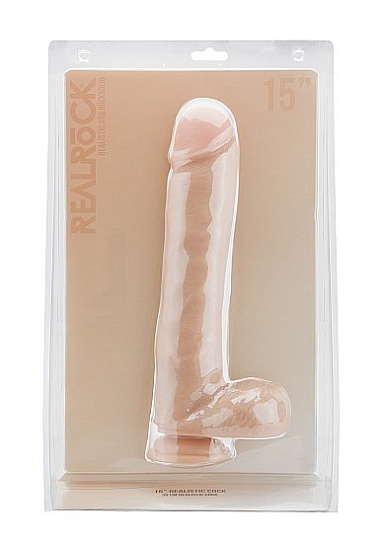 Великолепный фаллоимитатор Realistic Cock13,4", 30 см, телесный