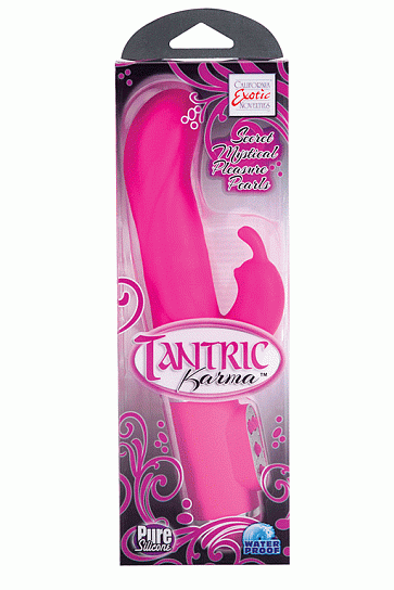 Вибромассажер Tantric Karma, розовый