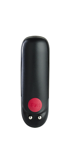 Мощная перезаржаемая вибропуля Bullet, черная