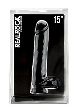 Великолепный фаллоимитатор Realistic Cock13,4", 30 см, черный