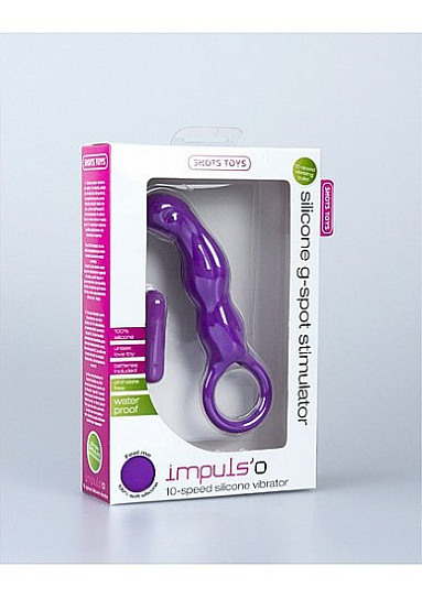Силиконовый вибратор IMPULSO 17, фиолетовый
