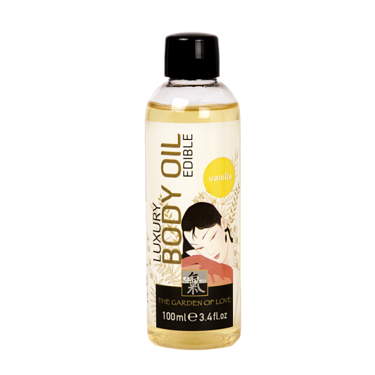 Интимное массажное масло с ароматом ванили, 100 мл