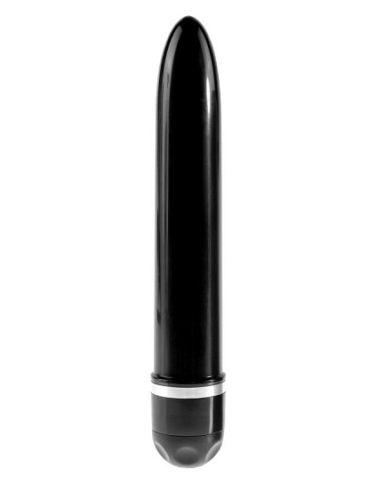 Женский вибратор-реалистик 8 Vibrating Stiffy из коллекции King Cock, 21 см