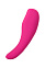 Клиторальный вибратор в трусики JOS FLIRTY из силикона, розовый 9,3 см