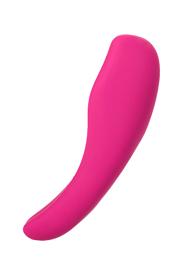 Клиторальный вибратор в трусики JOS FLIRTY из силикона, розовый 9,3 см