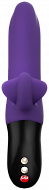 Вагинально-клиторальный пульсатор Bi Stronic Fusion, силикон, фиолетовый