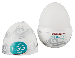 Яйцо мастурбатор Tenga Egg Surfer 012 с витиеватым рельефом