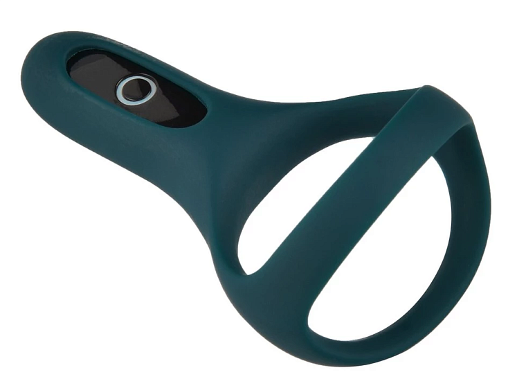 Двойное эрекционное кольцо Magic Motion Rise, темно-зеленое