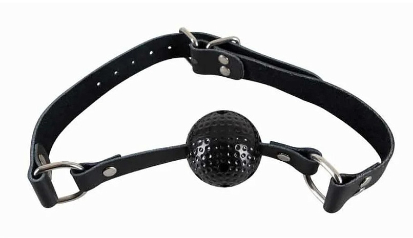 Классический кляп Knebel с шариком из ABS-пластика Knebel