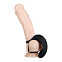 Эрекционное кольцо с вибрацией и стимуляцией мошонки Vibrating Ball Cradle