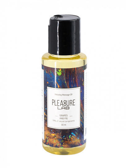 Масло для массажа Pleasure Lab Relaxing Виноград и Инжир, 50 мл