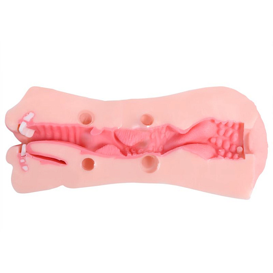 Двусторонний мастурбатор Svakom Debby с реалистичный ротиком