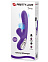 Вибратор-кролик с вакуумно-волновым отростком Baile Pretty Love Jersey