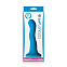 Изогнутый фаллоимитатор Colours Wave 6 Dildo, синий 16,5 см