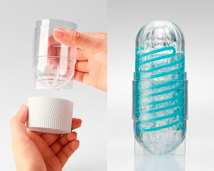 Мастурбатор Tenga Spinner Tetra с эффектом вращения