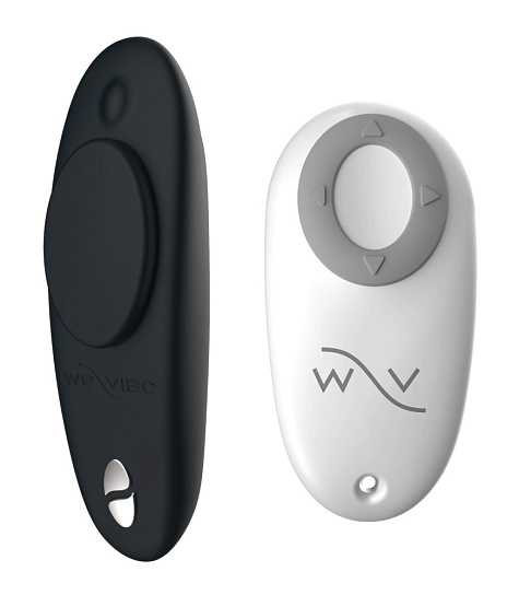 Клиторальный вибратор в трусики We-Vibe Moxie с пультом ДУ, черный